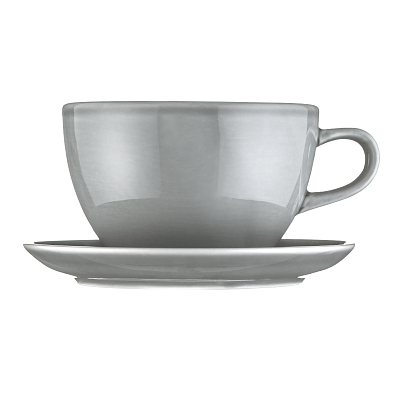 Кофейная пара RISE 320 мл серая